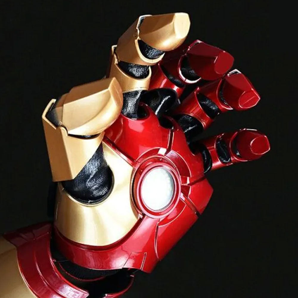 1 1 Iron Man LED MK42 Wearable Blaster Gauntlet Armor Hand