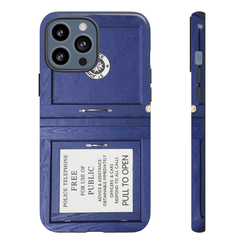 Blue Box Phone Case