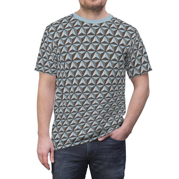 Space Ship Earth Inspired AOP Tee