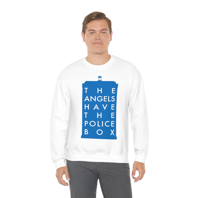 The Angels Have the Police Box Sweatshirt