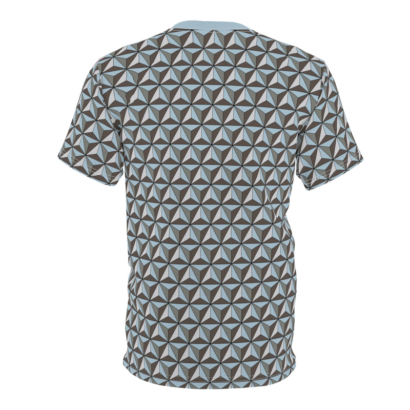 Space Ship Earth Inspired AOP Tee