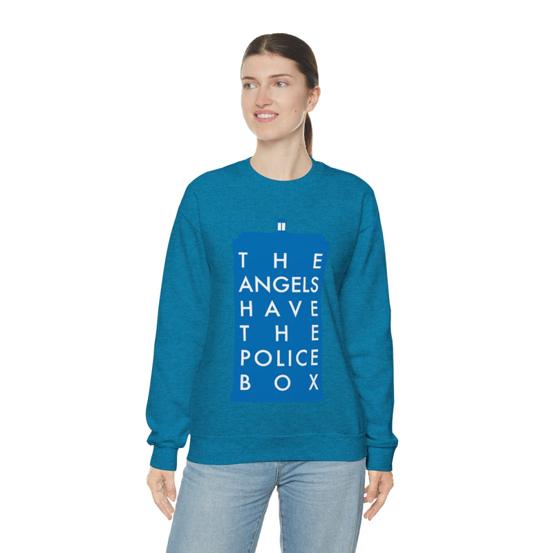 The Angels Have the Police Box Sweatshirt