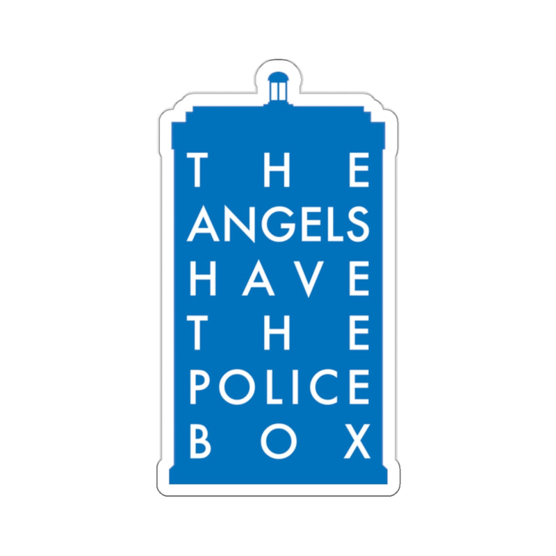 DW - The Angels Have the Police Box Stickers