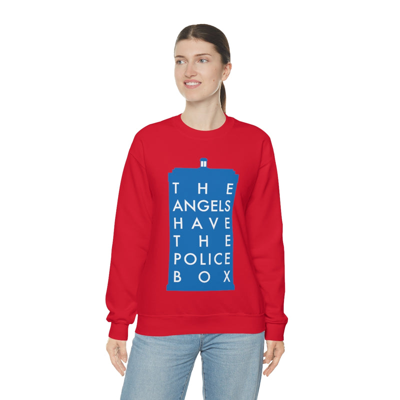 The Angels Have the Police Box Sweatshirt