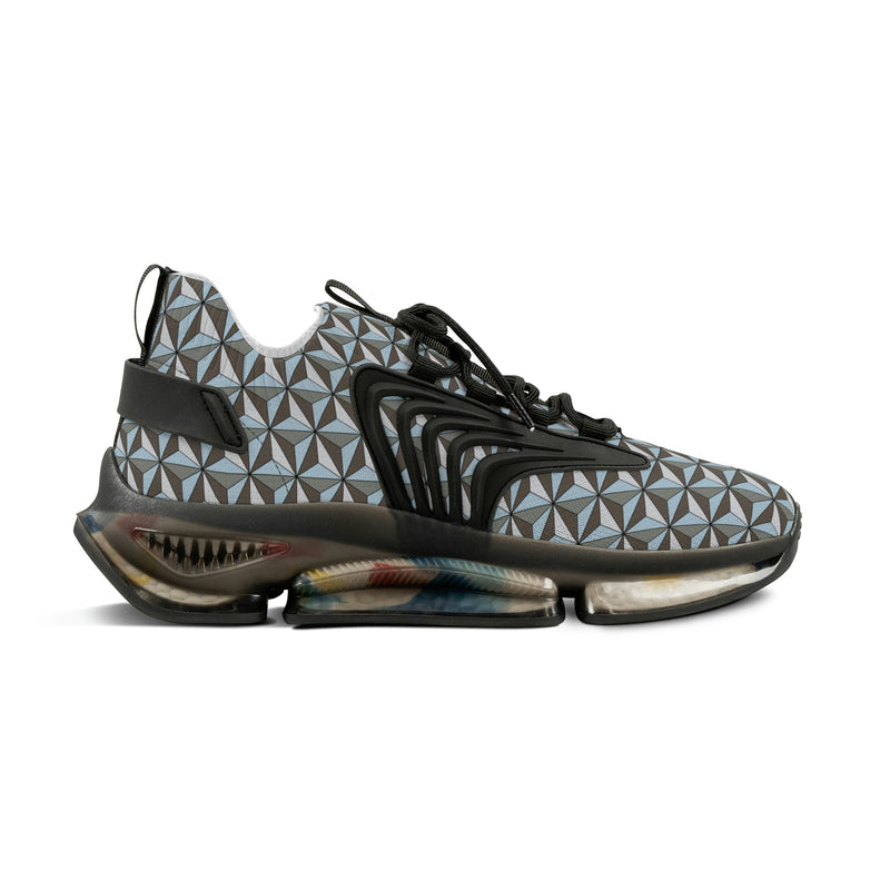 Space Ship Earth Inspired Men's Mesh Sports Sneakers