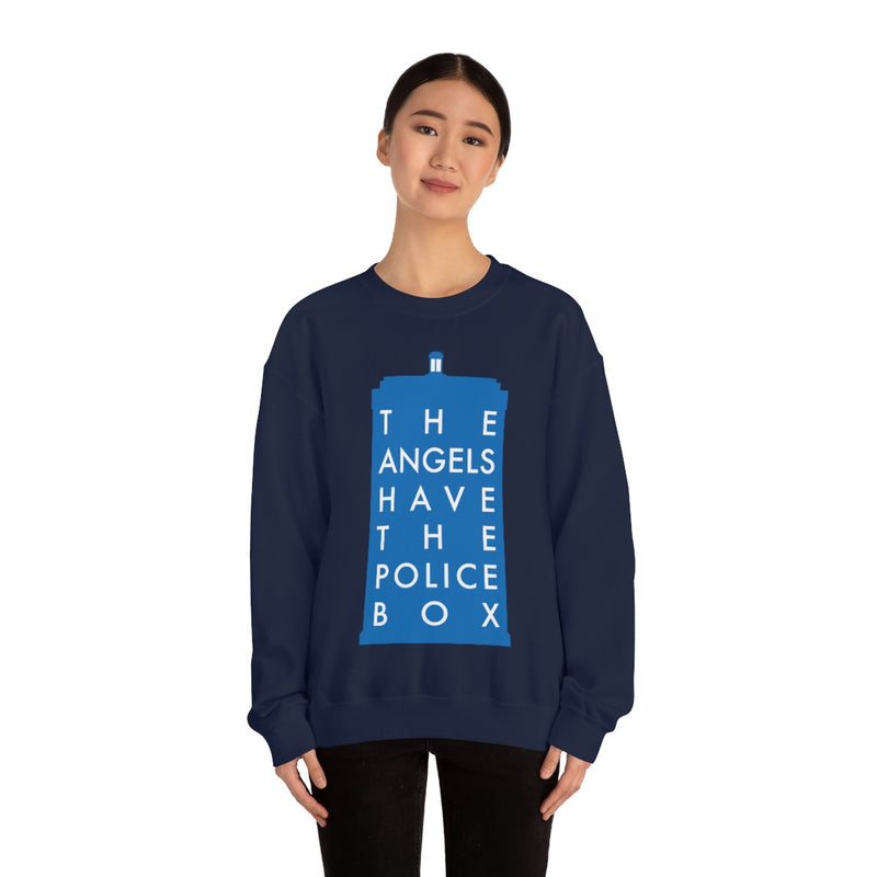 The Angels Have the Police Box Sweatshirt