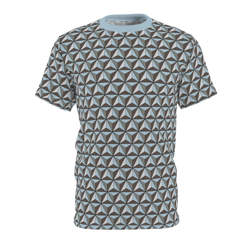 Space Ship Earth Inspired AOP Tee