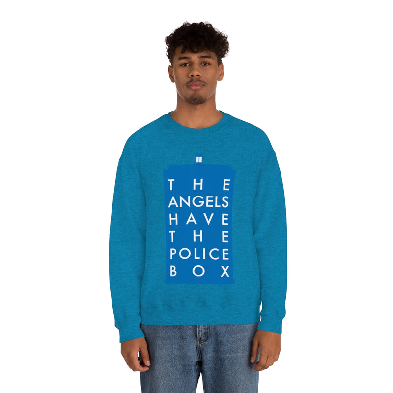 The Angels Have the Police Box Sweatshirt