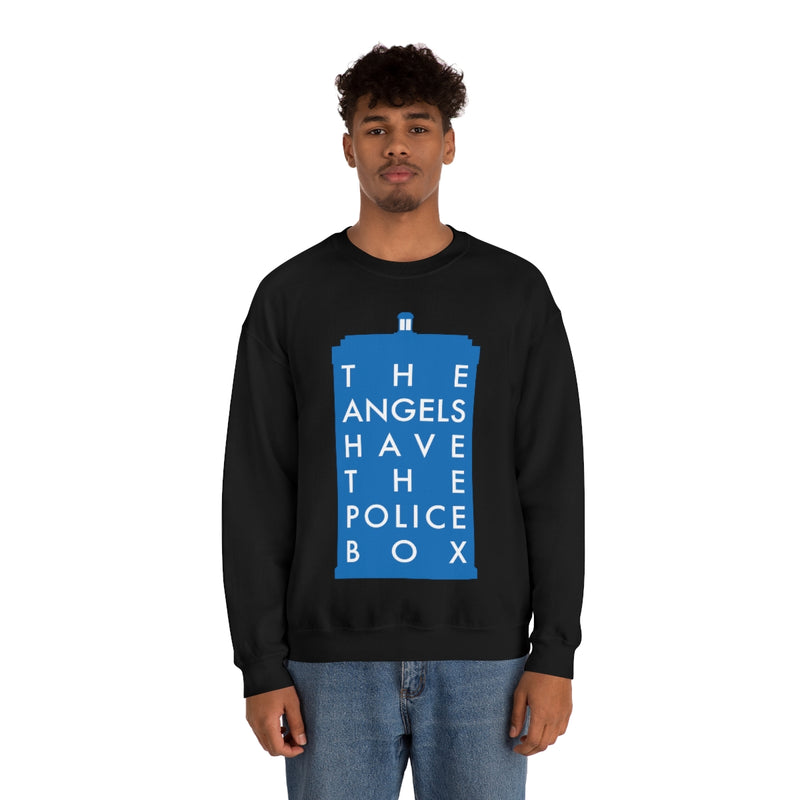 The Angels Have the Police Box Sweatshirt