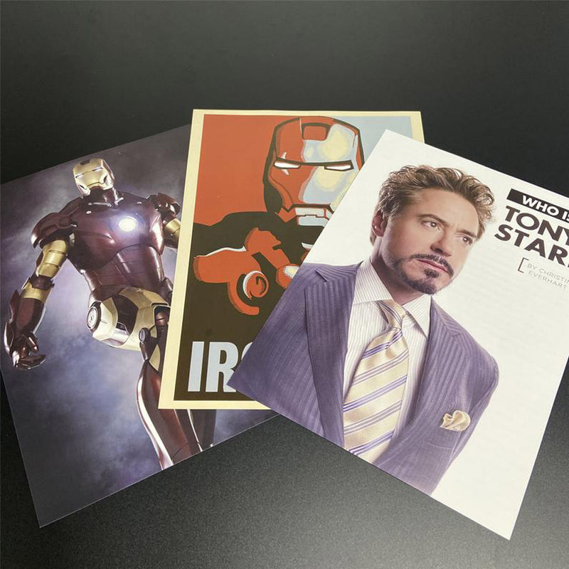 Tony Stark Top Secret SHIELD Dossier Paper Props Replica